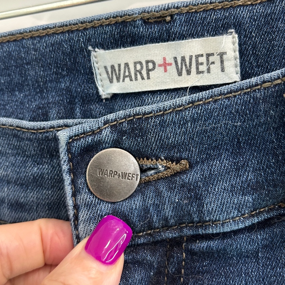 WARP + WEPT Tokyo Skinny Tiger Jeans |Size 29/30 - Picture 9 of 11